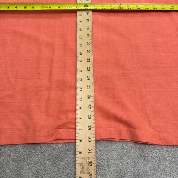 Jamaica Jaxx Silk Vacahun Button Down Shirt Mens Large Coral Short Sleeve Casual - Picture 14 of 16